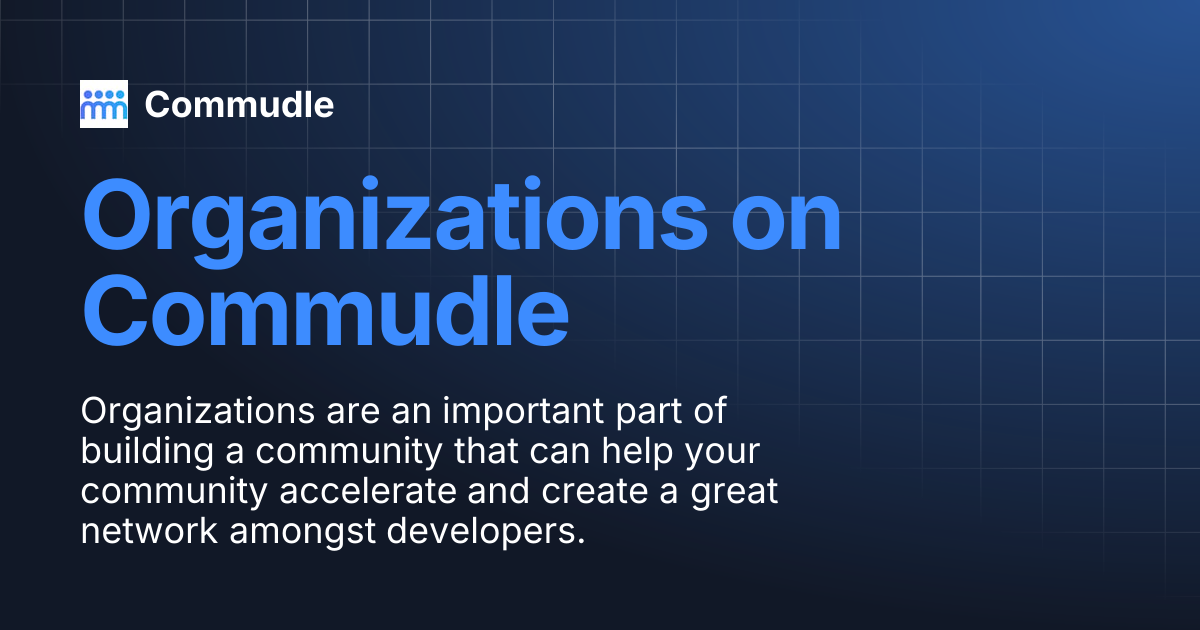 Organizations on Commudle | Commudle